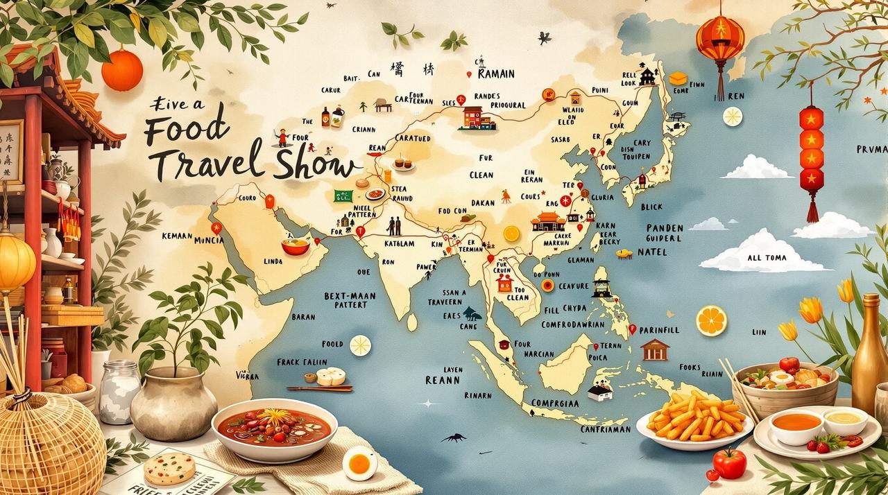 手绘美食地图 - 综艺 - 123电影院
